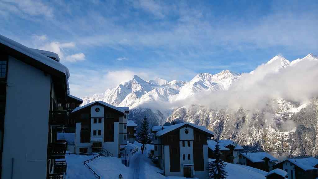 Appartement In 1700M Mit Traumblick Grächen Exterior foto